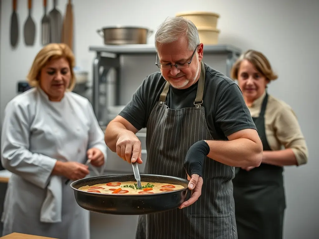 A tradición culinaria de Euskadi chega ao CIFP Carlos Oroza: sukalki, bacallau e a tortilla perfecta