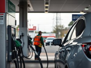 La escalada del precio de los carburantes en Galicia dispara el acopio y deja estaciones por encima de 2 euros