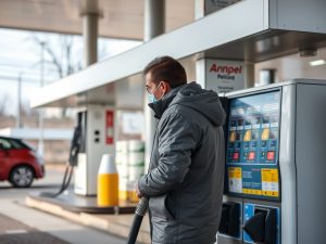 La escalada del precio de los combustibles en Galicia dispara el acopio para calefacción y deja surtidores por encima de