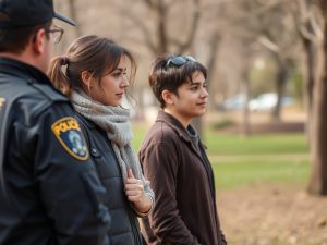 Detenidos una mujer y su hijo por intento de homicidio tras apuñalar a un hombre en un parque de Bertamiráns