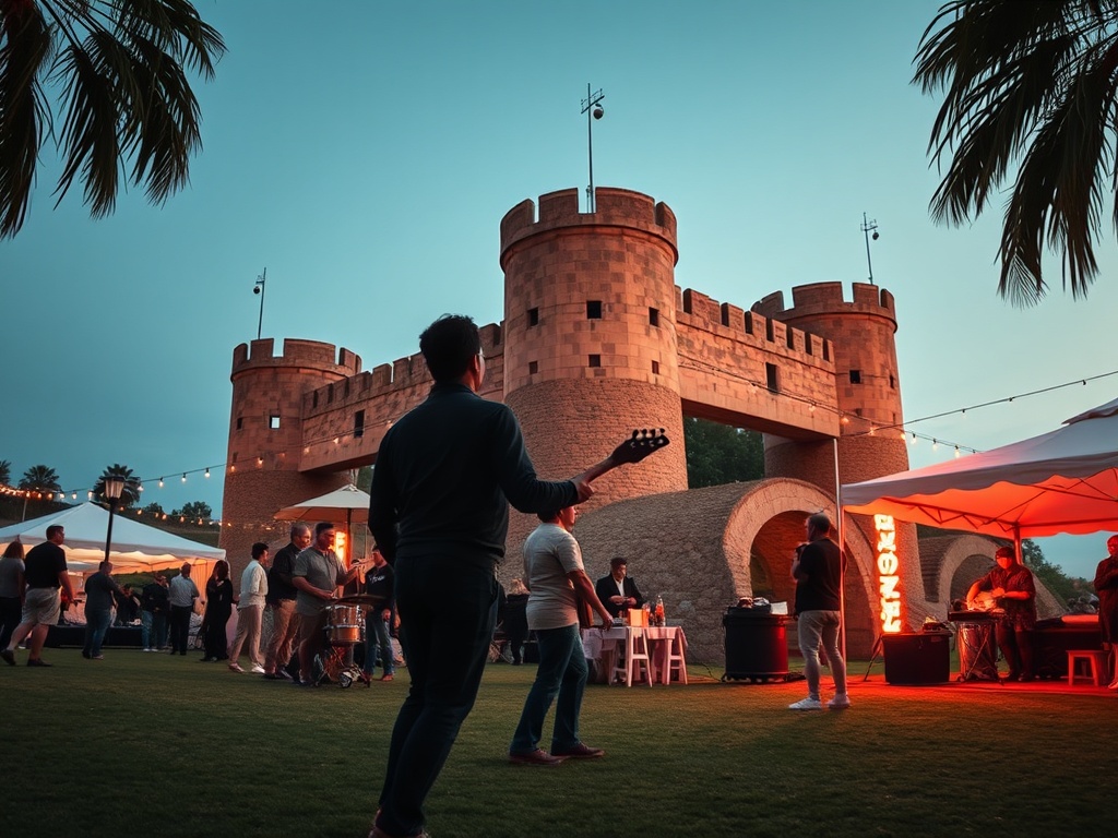 Eclosión de música, teatro, juegos, exposiciones y talleres en las Torres do Allo de Zas