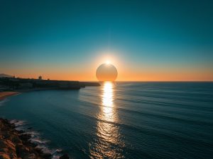 Ni Madrid ni Barcelona: la costa gallega, el mejor lugar de España para ver el eclipse solar de 2026