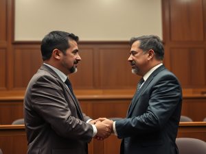 Los hermanos acusados por la muerte de Francisca Cadenas comparecen en el juzgado de Villafranca de los Barros entre ins