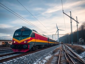 El tren de borrascas de febrero catapulta a las renovables a un récord histórico en Galicia