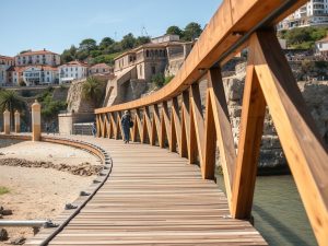 Redondela adjudica la reparación integral del paseo de madera de A Portela