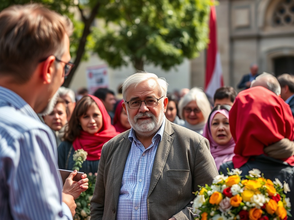 Lalín rende homenaxe a Fernando Ónega, fillo adoptivo do municipio