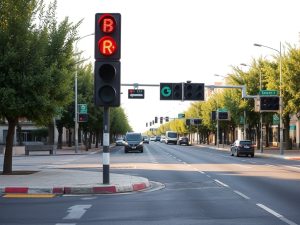 Poio refuerza con semáforos inteligentes dos pasos de peatones en Combarro y San Xoán