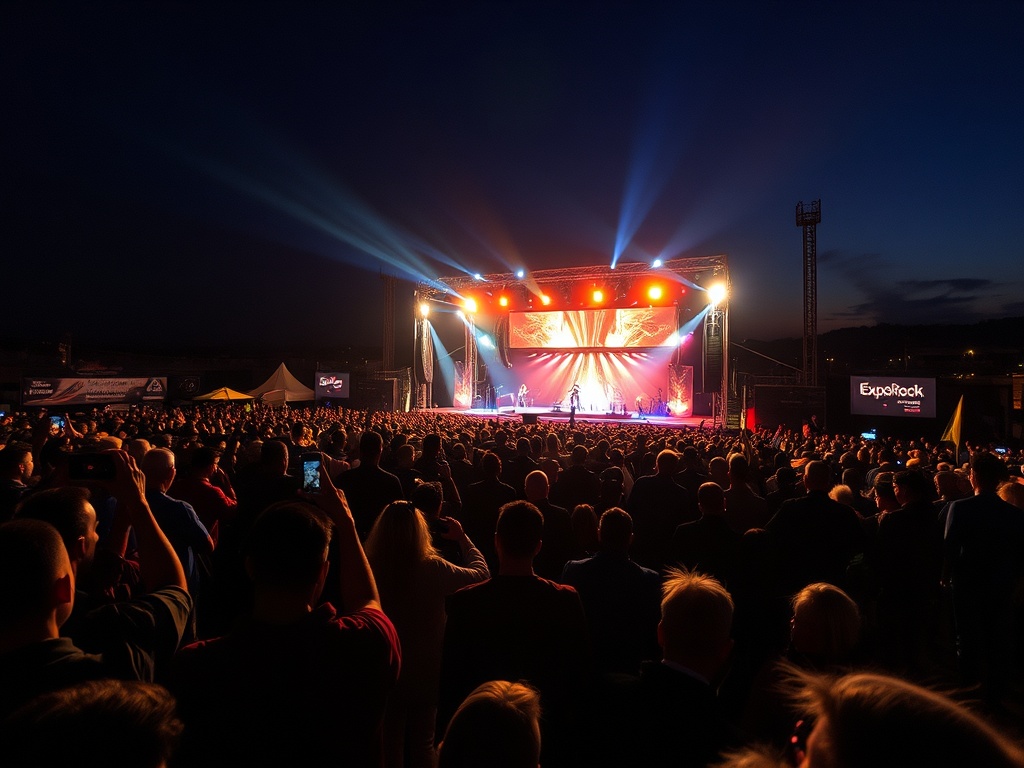 ExpoRock arrasó en su primera edición en A Coruña con El Drogas y una jornada de rock para todos los públicos