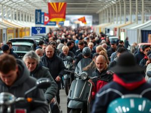 MotorOcasión llena el Ifevi con decenas de compradores y aficionados