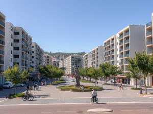 Plan del Sagrado Corazón: 22 bloques, un eje verde, una plaza, carril bici y servicios