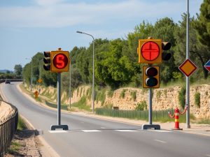 Poio instala semáforos inteligentes en pasos de peatones conflictivos de Combarro y San Xoán