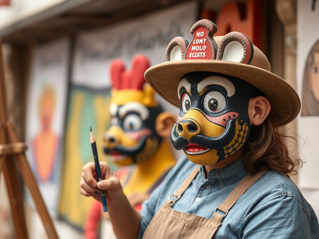 Viana do Bolo celebrará un taller para pintar máscaras de boteiros el día 20