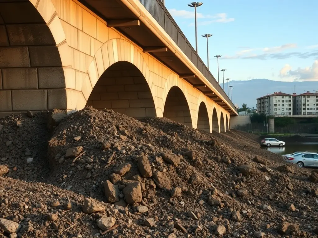 Denuncia cidadá impulsa o desbroce xunto ao Puente del Milenio en Ourense
