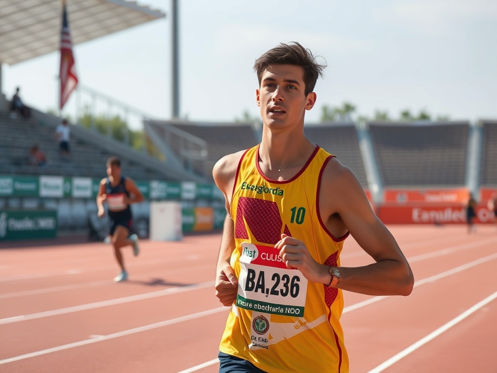 Enrique García se proclama campeón de España sub-18 en 3.000 metros en Antequera