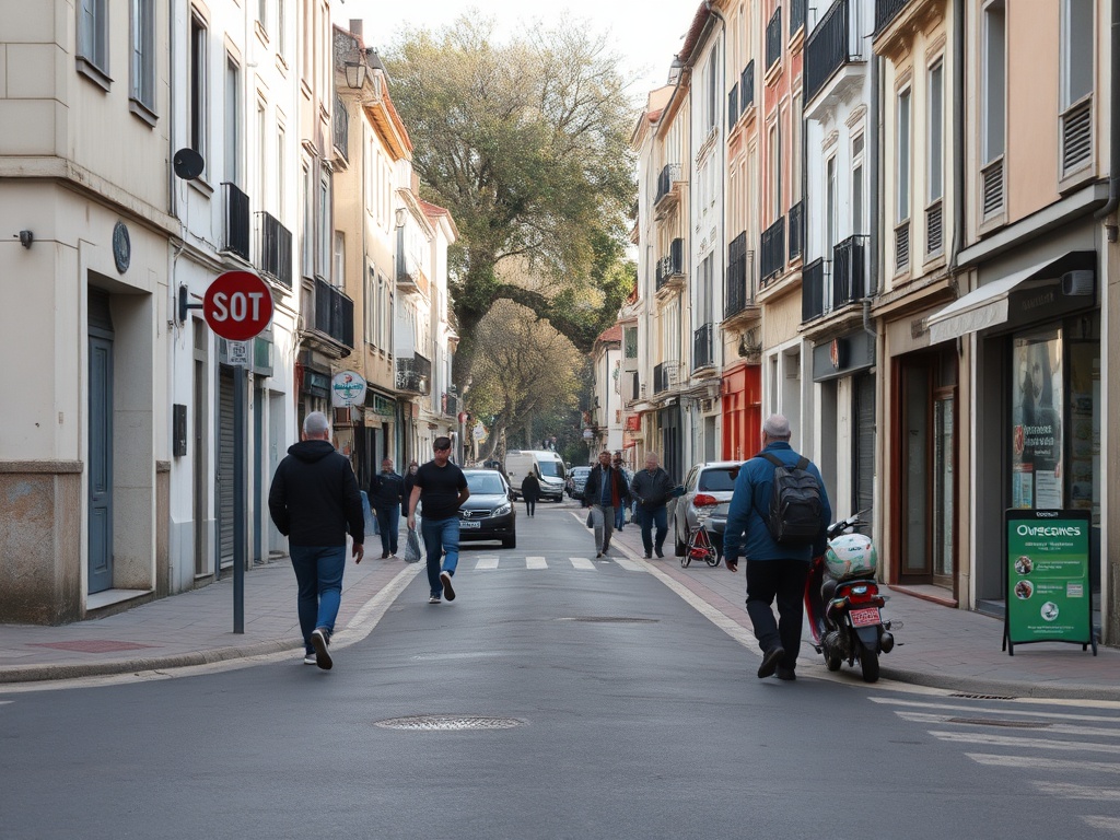 Abandono de las calles en Ourense