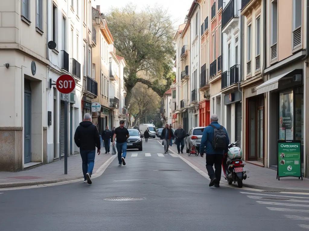 Abandono de las calles en Ourense
