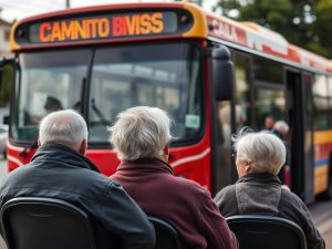 Busto denuncia el perjuicio de ser la única parroquia rural de Santiago sin bus urbano