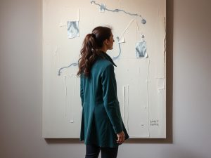 Alba Fernández explora o diálogo entre figuración e abstracción na exposición "Un mundo por pensar"