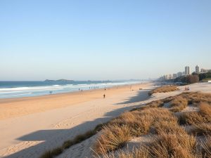 La playa de Carnota, a una hora de Santiago, elegida por Boris Izaguirre como “un lugar maravilloso”