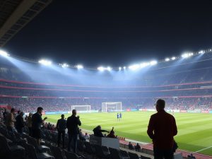 Un juego de luces en Riazor obliga a repetir poses y desata las críticas de los fotoperiodistas