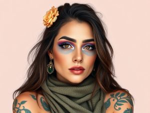 Ireniusx, a creadora viguesa que converteu o debuxo, a maquillaxe e os tatuaxes nunha comunidade en liña