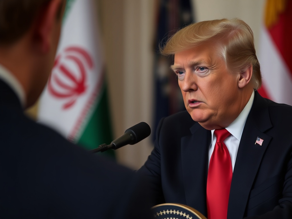 Trump afirma que aínda non existen condicións axeitadas para un acordo con Irán