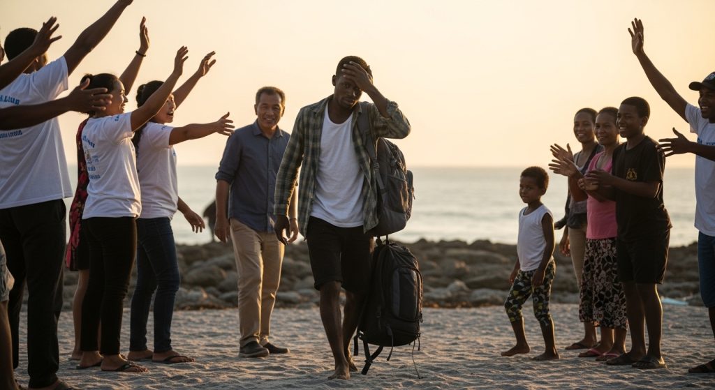 Bil Nsongo chega á terra prometida