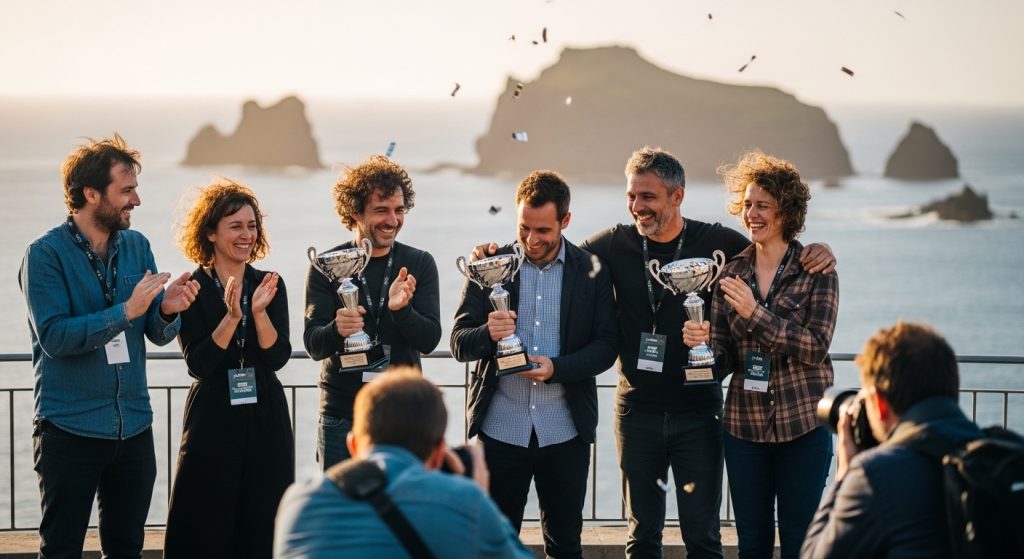 SonRías Baixas logra tres premios e Bigsound Pontevedra, un, nos Iberian Festival Awards celebrados nas Azores