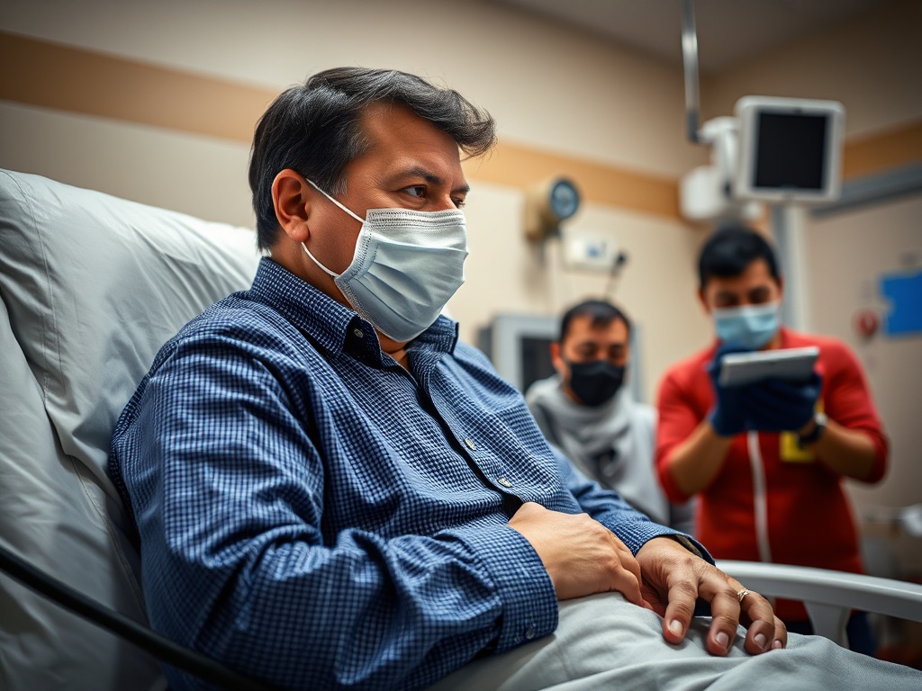 O expresidente brasileiro Jair Bolsonaro, hospitalizado en coidados intensivos por unha bronconeumonía bacteriana