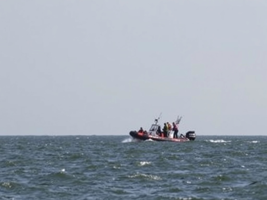 Rescatan una embarcación a la deriva en la Ría de Pontevedra