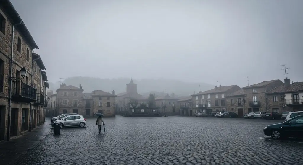 Predicción meteorológica para Friol: cielos cubiertos y bruma matinal, máximas en torno a 19 ºC este lunes 16 de marzo