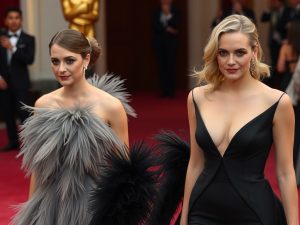 De Emma Stone a Nicole Kidman: plumas, broches y contrastes en la alfombra roja de los Oscar 2026