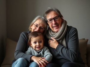 Criar sen prexuízos: unha parella de nais en Cambre pede normalizar todas as formas de familia