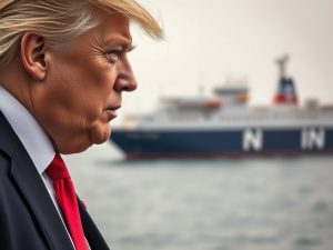 Trump amenaza a la OTAN si los aliados no ayudan a asegurar el paso por el estrecho de Ormuz