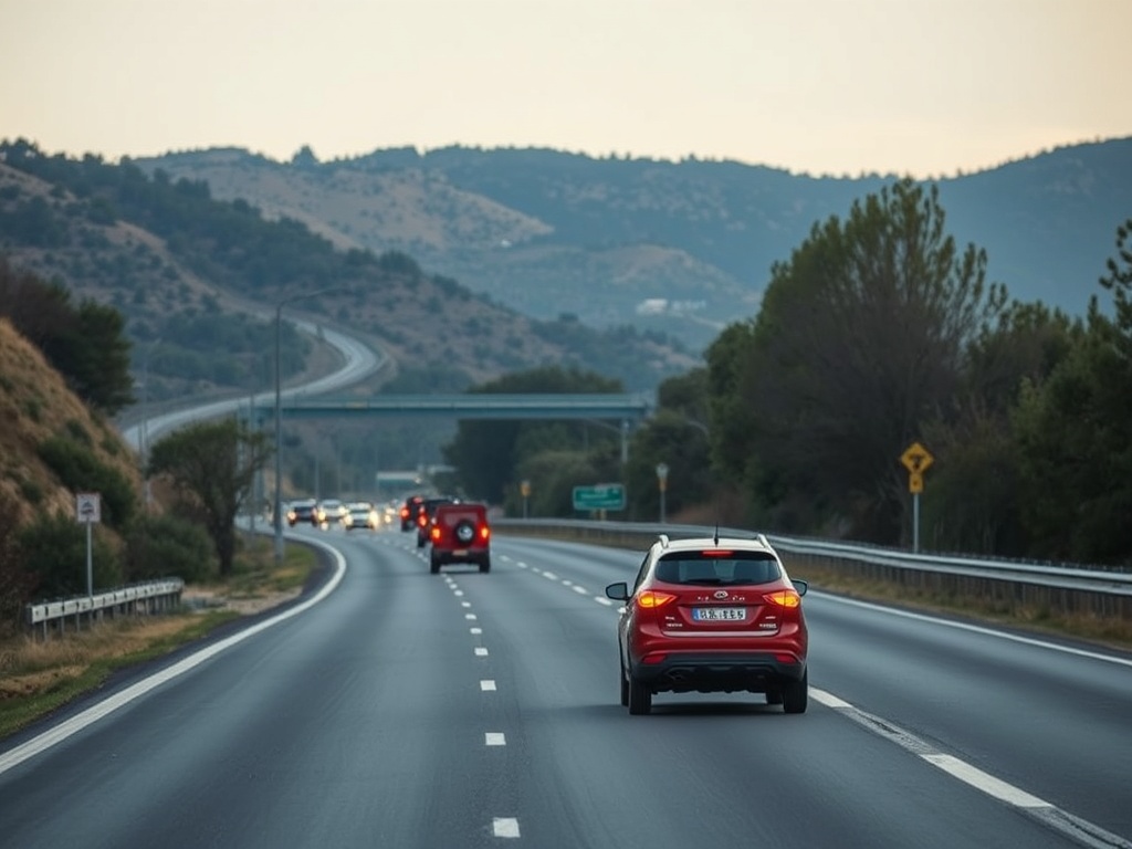 Ferido grave tras dar varias voltas de campá na A-8 á altura de Barreiros