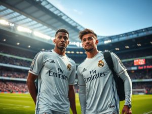 Mbappé y Bellingham viajan a Manchester pero partirán desde el banquillo