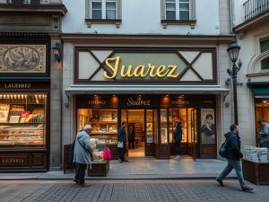 A xoiería Suárez cumpre 169 anos no corazón de Pontevedra