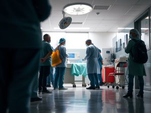 A folga de médicos obriga a suspender cirurxías, probas e consultas na área de Pontevedra e O Salnés