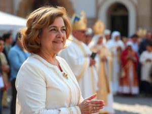 Rosa Quintana será la pregonera de la histórica Semana Santa de Noia, que se celebra desde 1752