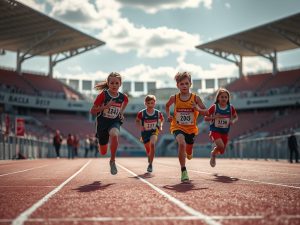Galería | La cantera del atletismo gallego brilla y disfruta en Expourense