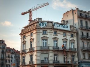 Unha nova cubrición para Casa Escudero: así é a reforma dun dos edificios emblemáticos de A Coruña