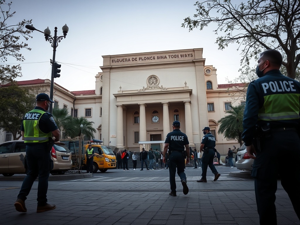 Acordoan o centro de Cuenca por unha mochila atopada xunto á Subdelegación do Goberno