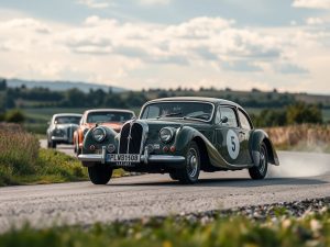 Rally do Lacón: más de sesenta coches clásicos completan 150 km de regularidad en O Carballiño