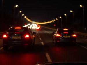 Un error al cambiar a luces largas por la noche puede dejarte sin visibilidad en la carretera