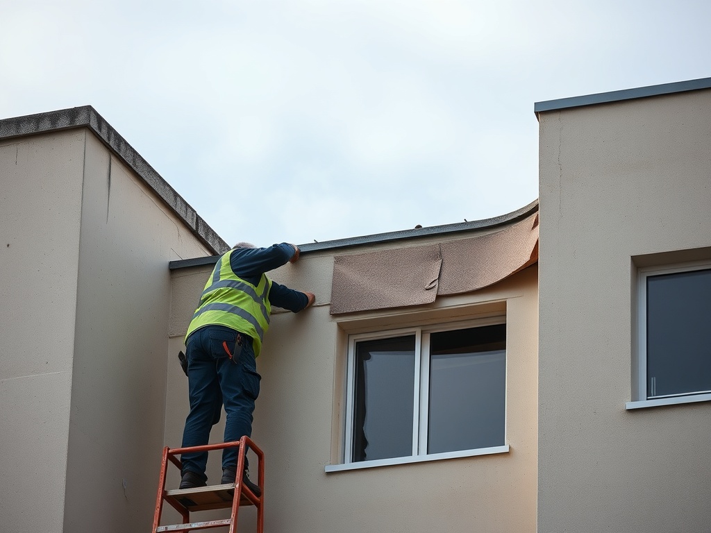 Morre un operario tras derrubarse parte do tellado do IES Agra del Orzán en A Coruña