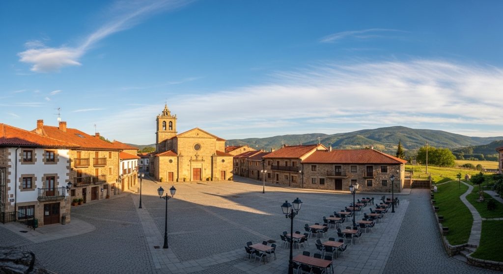 Tempo en A Cañiza: xornada maiormente soleada con máximas en torno a 22 ºC