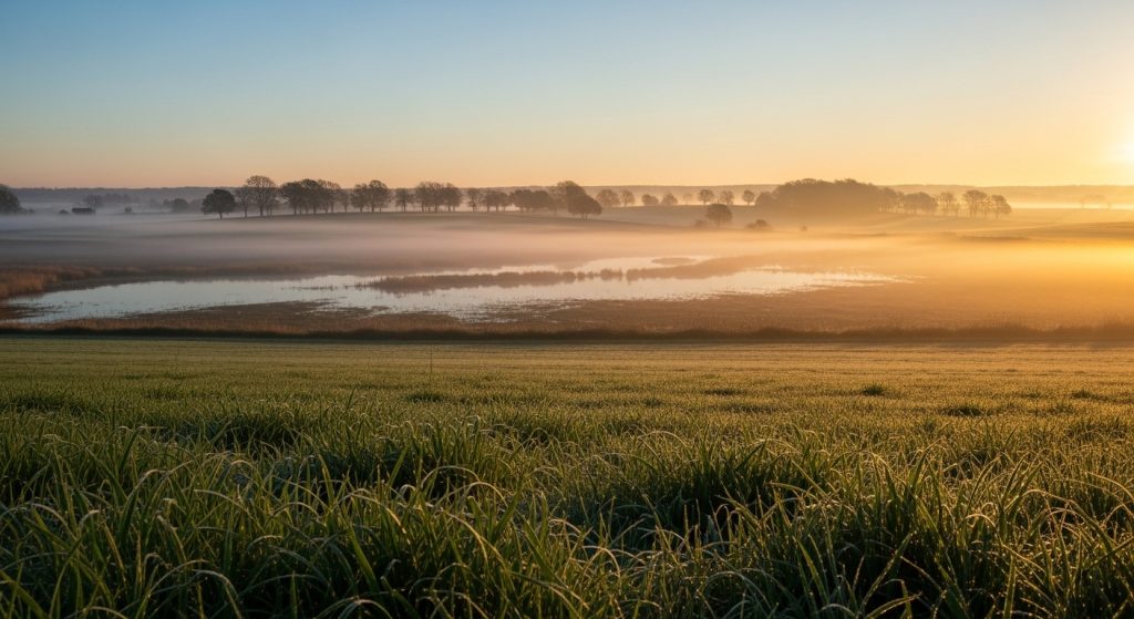 O tempo en Cospeito: néboa matinal e unha tarde soleada con máxima de 21 ºC