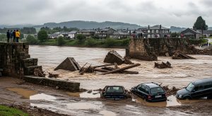 “Desastre” en el río Támega tras el colapso de una presa milenaria