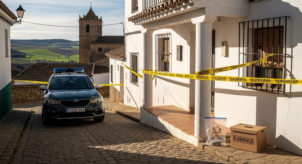 La Guardia Civil envía al laboratorio bragas y mechón de pelo hallados en las viviendas de los acusados del crimen de Ho