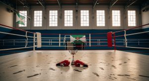 O lucense Mario Romero proclámase campión galego de kickboxing lowkick (-60 kg) en Marín